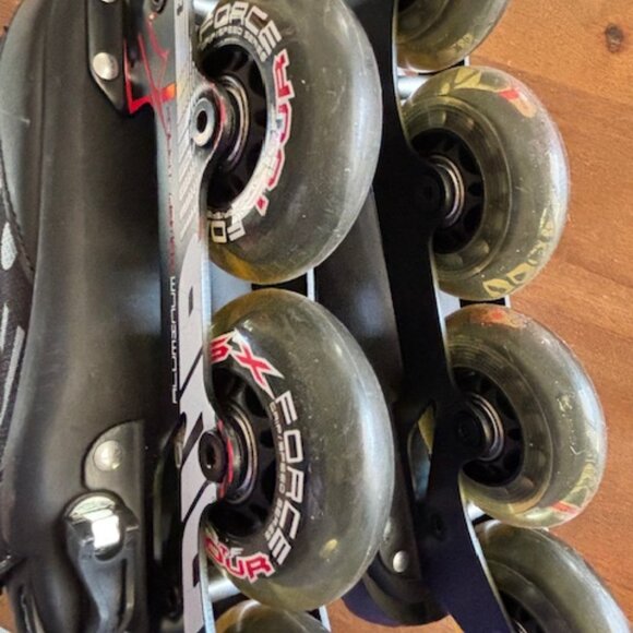 Tour FB-225 Nano Tech In Line Skates Youth Adjustable Size 1-4 Tri Coil System - Picture 13 of 14